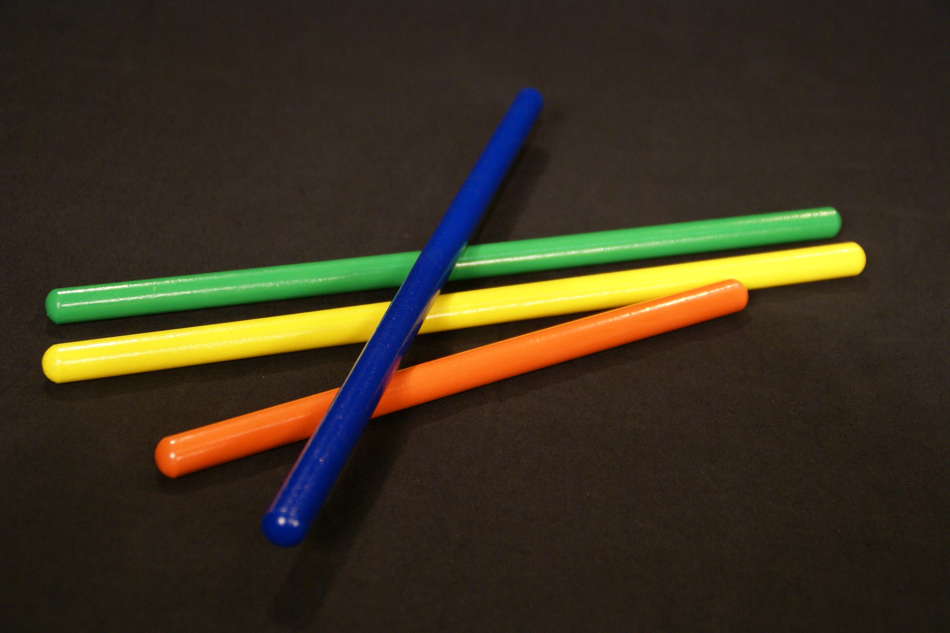 Small Colored Wooden Dowels